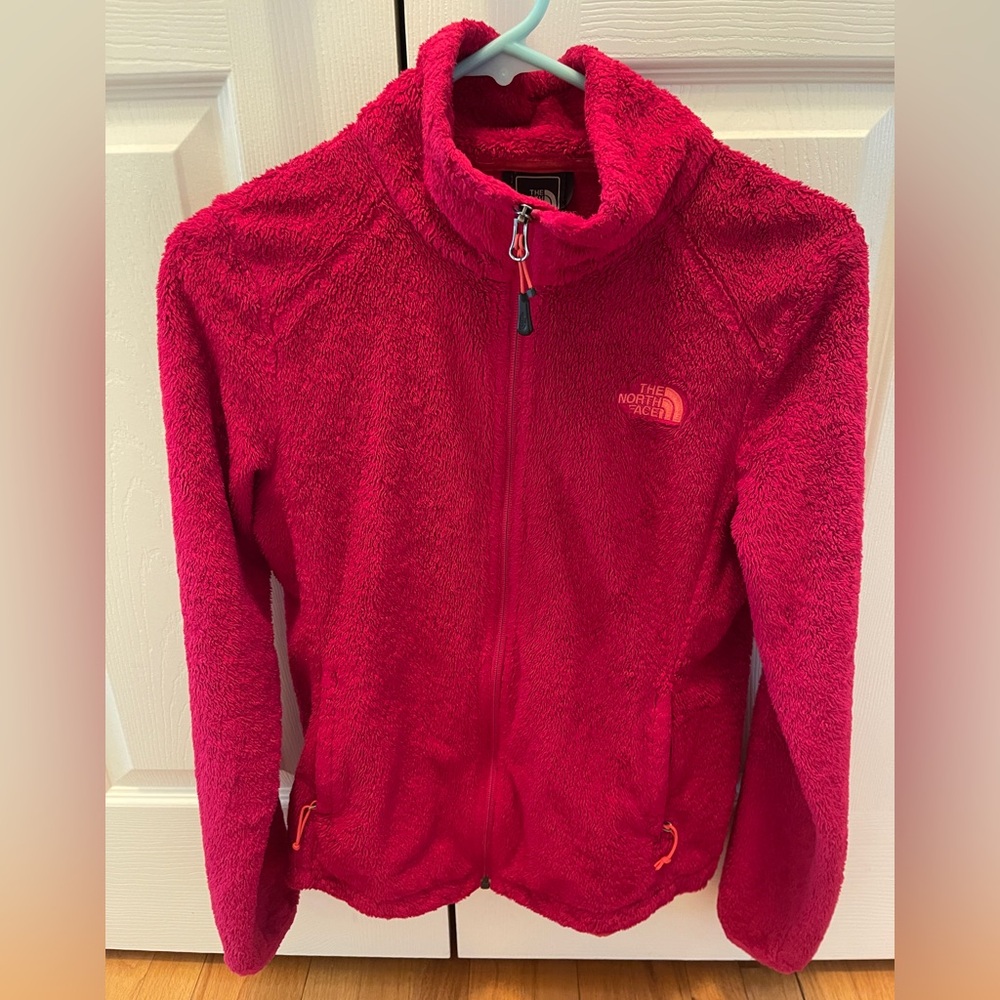The North Face Vibrant Pink Fleece Jacket